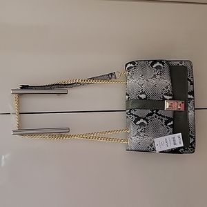 Aldo Rhihar Faux Snake Skin Handbag